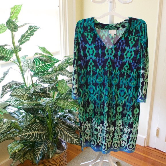 Donna Morgan Dresses & Skirts - Bright Blue Shift Dress